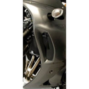 R&G Racing Black Aluminum Radiator Guard For 2011-2012 Suzuki GSX1250FA ABS