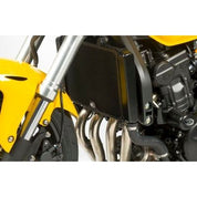 R&G Racing Black Aluminum Radiator Guard For 2011-2012 Honda CB600 Hornet