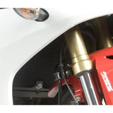 Protector de radiador de aluminio negro R&G Racing para Honda CBR600F 2011-2014 RAD0103BK