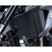 R&G Racing Black Aluminum Radiator Guard For 2011-2018 Suzuki GSR750