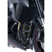 R&G Racing Black Aluminum Radiator Guard For 2011-2018 Suzuki GSR750