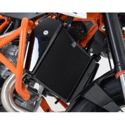 R&G Racing Black Aluminum Radiator Guard For 2013-2018 KTM 690 Duke R