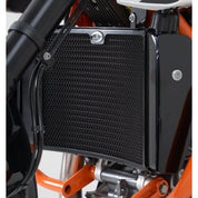 R&G Racing Black Aluminum Radiator Guard For 2013-2018 KTM 690 Duke R