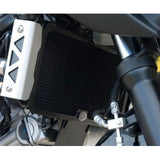 Protector de radiador de aluminio negro R&G Racing para Suzuki SV650 Bikini 2005-2012