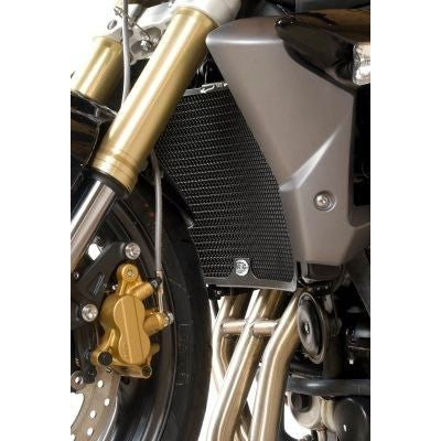 R&G Racing Titanium Aluminum Radiator Guard For 2013-2016 Triumph Street Triple