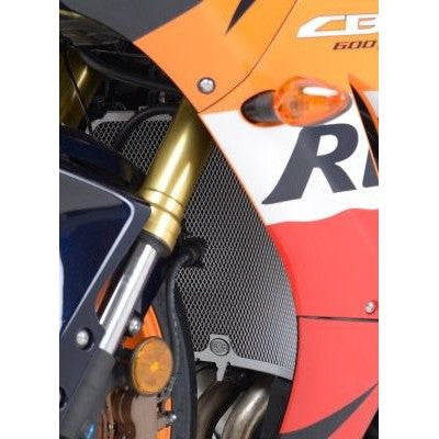 R&G Racing Titanium Aluminum Radiator Guard For 2013-2016 Honda CBR600RR