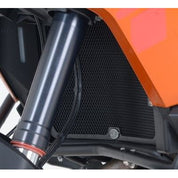 R&G Racing Black Aluminum Radiator Guard For 2015-2016 KTM 1050 Adventure