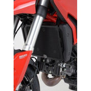 R&G Racing Black Aluminum Radiator Guard For 2013-2014 Ducati Hypermotard