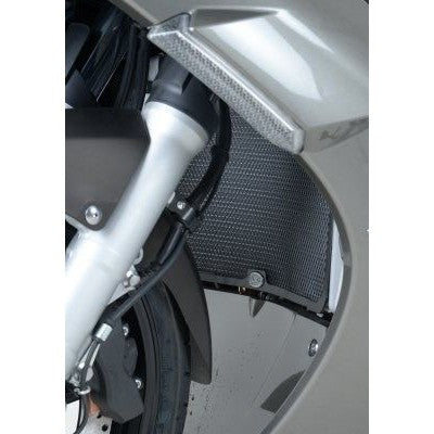 R&G Racing Black Aluminum Radiator Guard For 2006-2018 Yamaha FJR1300A RAD0152BK