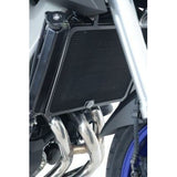 Protector de radiador de aluminio negro R&G Racing para Yamaha FZ09 (2014-2015)