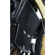 R&G Racing Black Aluminum Radiator Guard For 2005 Triumph Speed Triple RAD0161BK