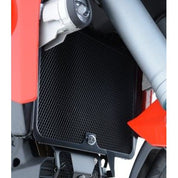 R&G Racing Black Aluminum Radiator Guard For 2013-2014 Ducati Multistrada 1200 S Granturismo