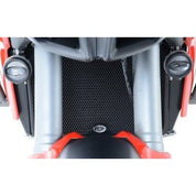 R&G Racing Black Aluminum Radiator Guard For 2013-2014 Ducati Multistrada 1200 S Granturismo