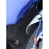 R&G Racing Black Aluminum Radiator Guard For 2003-2004 Suzuki GSXR1000 RAD0170BK