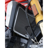Protector de radiador de aluminio negro R&G Racing para Ducati Diavel 1260 S 2019-2020