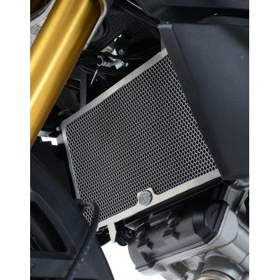 R&G Racing Black Aluminum Radiator Guard For 2014-2020 Suzuki Vstrom 1000 DL1000A ABS