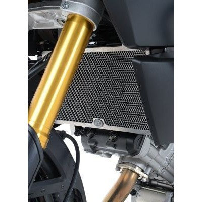 R&G Racing Titanium Aluminum Radiator Guard For 2014-2016 Suzuki Vstrom 1000 DL1000A ABS