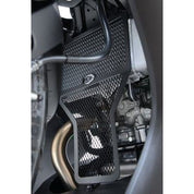 R&G Racing Black Aluminum Radiator Guard For 2014-2018 Yamaha YZF-R125 RAD0174BK