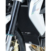 R&G Racing Black Aluminum Radiator Guard For 2018-2021 MV Agusta Brutale 800 RR LH44