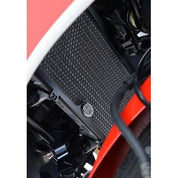 R&G Racing Black Aluminum Radiator Guard For 2014-2020 Honda CBR300R RAD0179BK