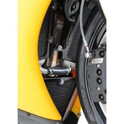 R&G Racing Black Aluminum Radiator Guard RAD0180BK