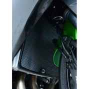 R&G Racing Black Aluminum Radiator Guard For 2007-2018 Kawasaki GTR1400 Concours