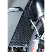 R&G Racing Black Aluminum Radiator Guard For 2015-2020 Kawasaki Ninja H2 ZX1000