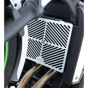 R&G Racing Brushed Aluminium Radiator Guard For 2017-2024 Kawasaki Vulcan S EN650