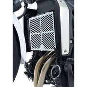 R&G Racing Brushed Aluminium Radiator Guard For 2017-2024 Kawasaki Vulcan S EN650