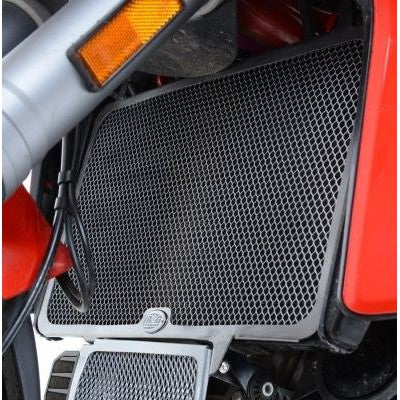 R&G Racing Black Aluminum Radiator Guard For 2016-2018 Ducati Multistrada 1200 Enduro