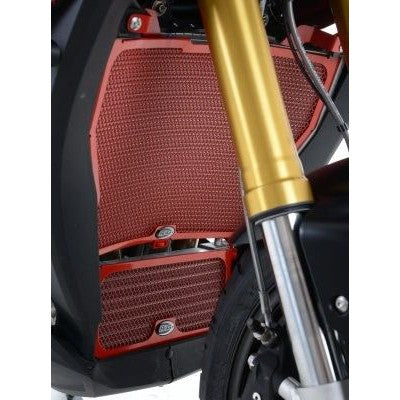 R&G Racing Titanium Aluminum Radiator Guard For 2015-2019 BMW S1000XR RAD0195TI