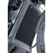 R&G Racing Black Aluminum Radiator Guard RAD0198BK