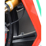 R&G Racing Black Aluminum Radiator Guard For 2015-2018 MV Agusta F4RC RAD0199BK