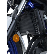 R&G Racing Black Aluminum Radiator Guard For 2016-2024 Yamaha MT-03