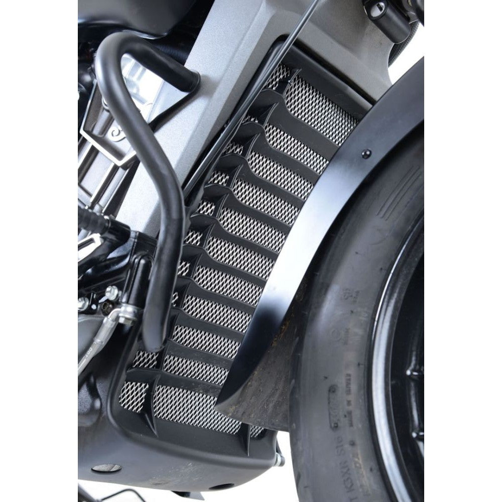 R&G Racing Titanium Aluminum Radiator Guard For 2015-2024 Indian Motorcycles Scout