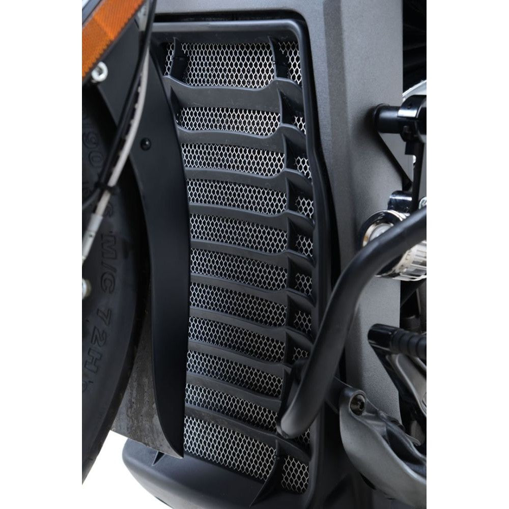 R&G Racing Titanium Aluminum Radiator Guard For 2015-2024 Indian Motorcycles Scout