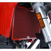 R&G Racing Black Aluminum Radiator Guard For 2017-2021 Ducati Multistrada 950