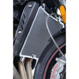 Protector de radiador de aluminio rojo R&G Racing para Triumph Street Triple R ABS 2017-2018