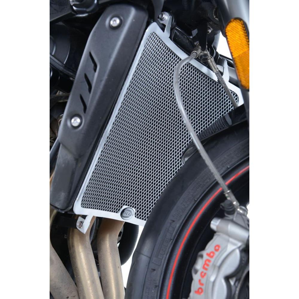 R&G Racing Red Aluminum Radiator Guard RAD0219RE