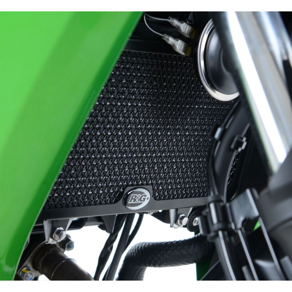 R&G Racing Titanium Aluminum Radiator Guard For 2017-2019 Kawasaki Versys-X 250