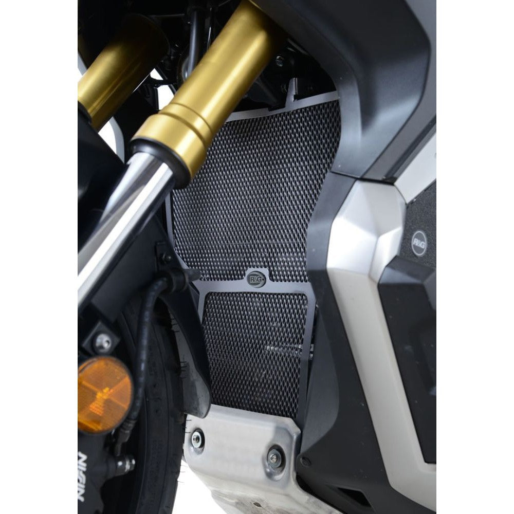 R&G Racing Black Radiator and Downpipe Guard For 2017-2020 Honda X-ADV (750)