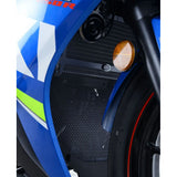 Protector de radiador y bajante R&G Racing para Suzuki GSX250R 2017-2020