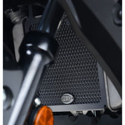 R&G Racing Black Aluminum Radiator Guard For 2017-2024 Suzuki GSX-R125