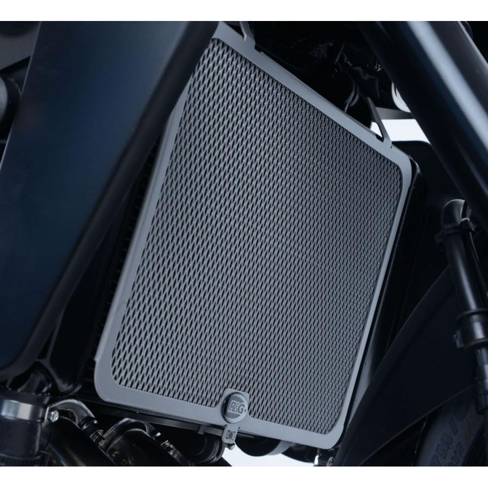R&G Racing Black Aluminum Radiator Guard RAD0226BK