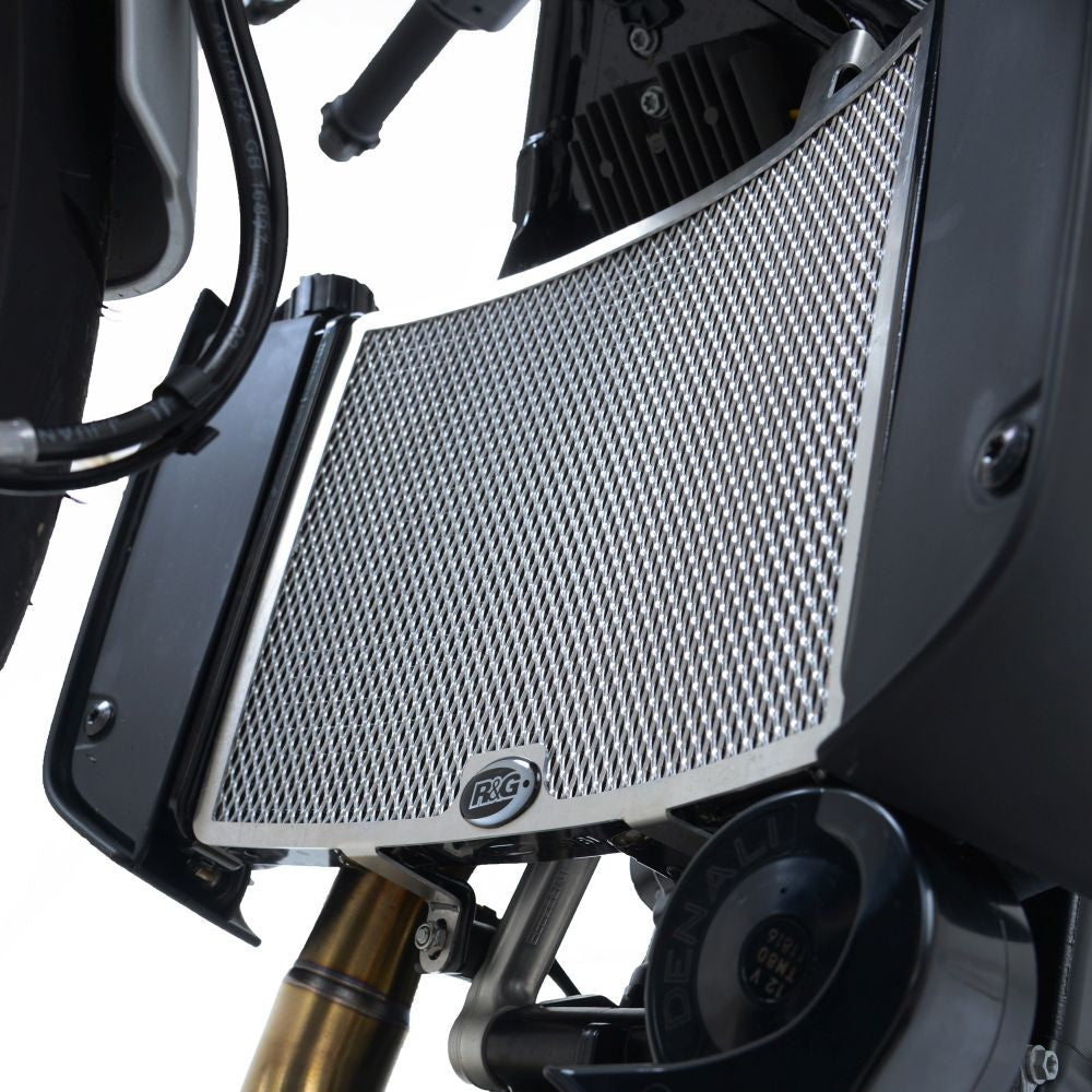 R&G Racing Black Aluminum Radiator Guard For 2018-2022 Husqvarna VITPILEN 701