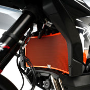 R&G Racing Orange Aluminum Radiator Guard For 2019-2022 KTM 790 Adventure