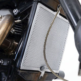 Protector de radiador de aluminio y titanio R&G Racing para Triumph Scrambler 1200 XC (2019-2024)