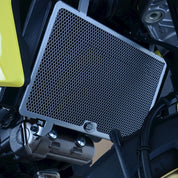 R&G Racing Black Aluminum Radiator Guard For 2020-2022 Suzuki Vstrom 1050 DL1050