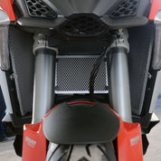 R&G Racing Black Aluminum Radiator Guard For 2021-2022 Ducati Multistrada V4