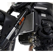 R&G Racing Black Aluminum Radiator Guard For 2021-2024 Ducati Monster